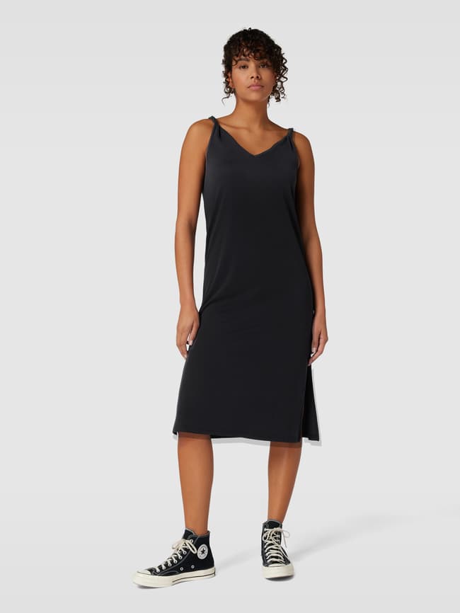 Nike Premium Jersey Slip Dress in Black