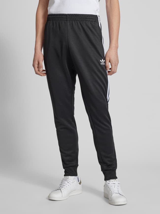 adidas Originals Regular Fit Sweatpants mit Label-Stitching (black 
