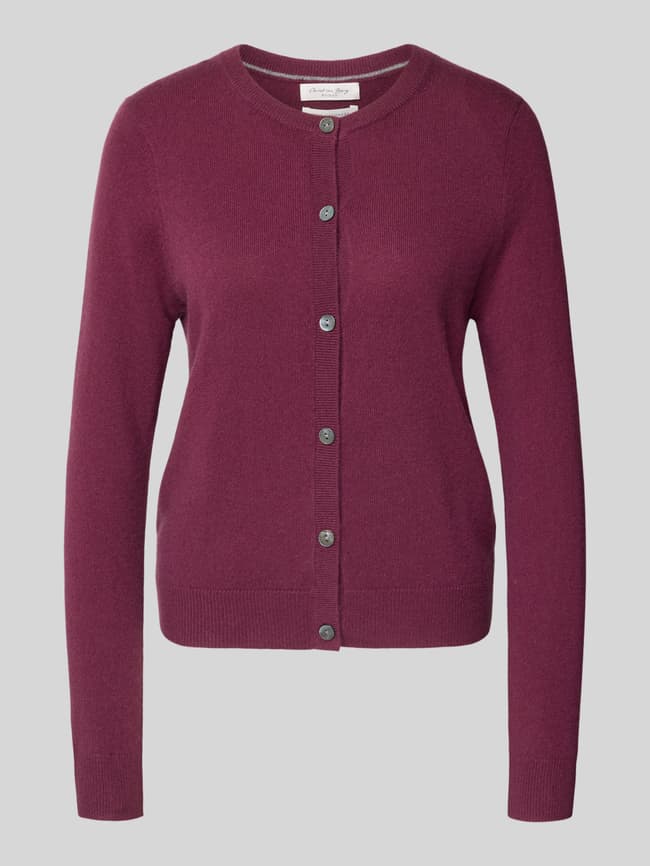 Christian Berg Woman Strickjacke aus Kaschmir mit