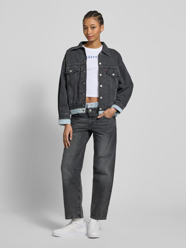 Only Jeansjacke Grau Jeansjacke Damen Anthrazit Levi's® Jeansjacke