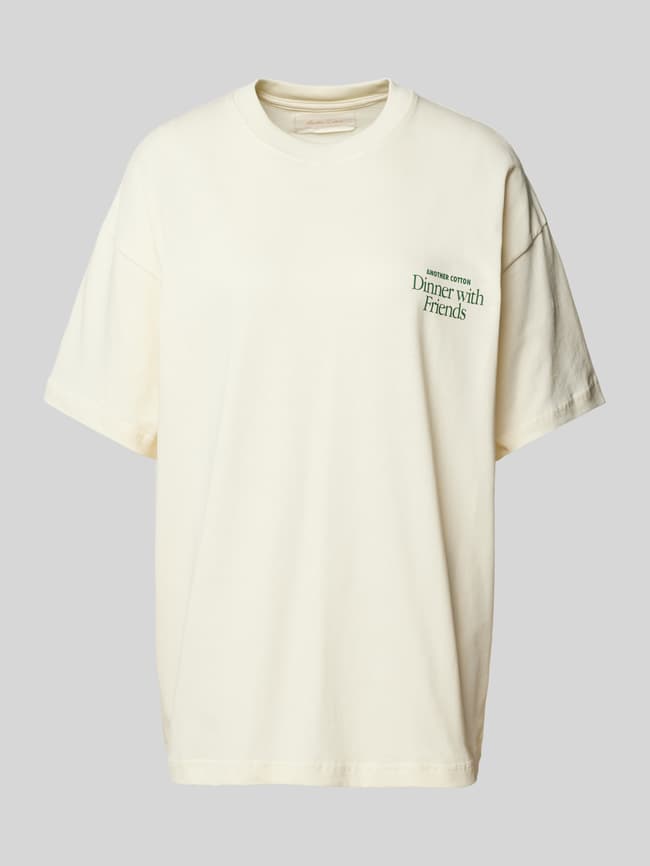 ★another COTTON LAB★Dinner with Friends OversizedT-Shirt★ Dinner with Friends Oversized T-Shirt – AnotherCottonLab