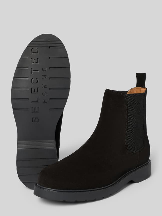 SELECTED HOMME Chelsea Boots aus Veloursleder Modell 'TIM SUEDE