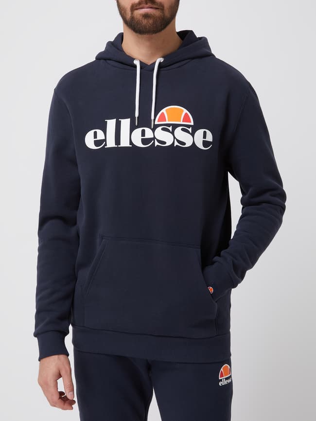 Ellesse Hoodie mit Logo Modell 'Gottero' (dunkelblau) online kaufen