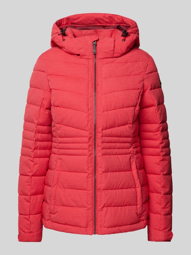 DX Steppjacke mit Kapuze (rot) online kaufen