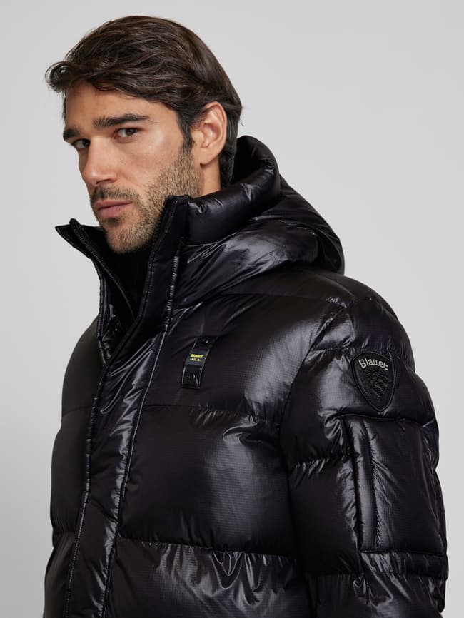 Blauer Usa Jacke Blauer Jacke Waschen Blauer Usa Steppmantel Mit