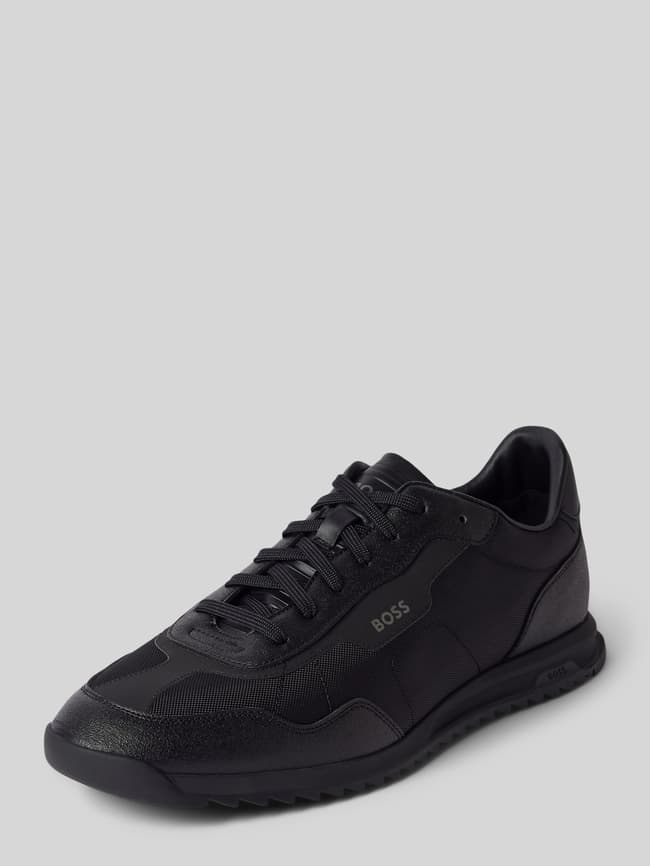 BOSS Sneaker mit Label-Details Modell 'Zayn' (black) online kaufen