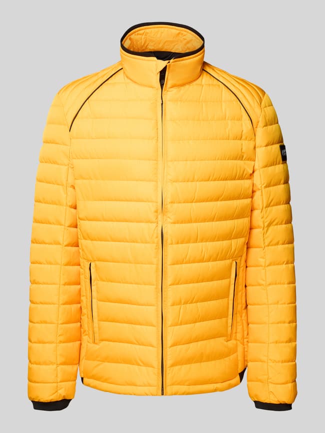 Steppjacke Gelbes Jacket Herren Steppjacke Mit Abnehmbarer Kapuze