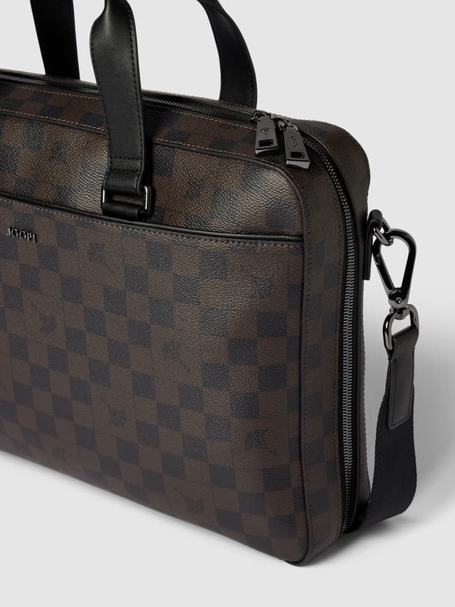 JOOP! Collection Laptoptasche mit Allover-Muster Modell 'cortina