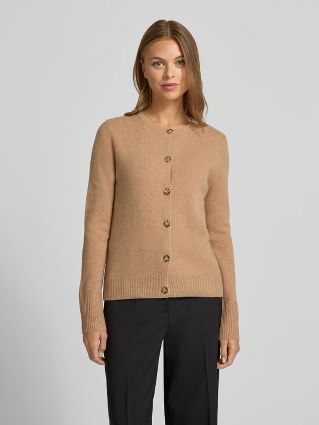 Christian Berg Woman Cardigan mit Rundhalsausschnitt und