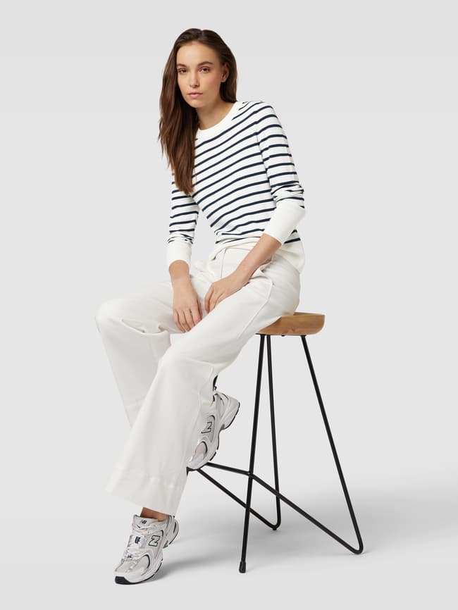 Esprit Pullover mit gerippten Abschlüssen (offwhite) online kaufen