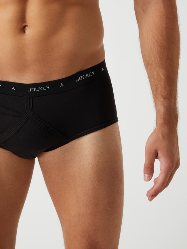 Jockey Lot De 3 Slips En Mélange De Coton - Confortable Et Respirant Pour Homme