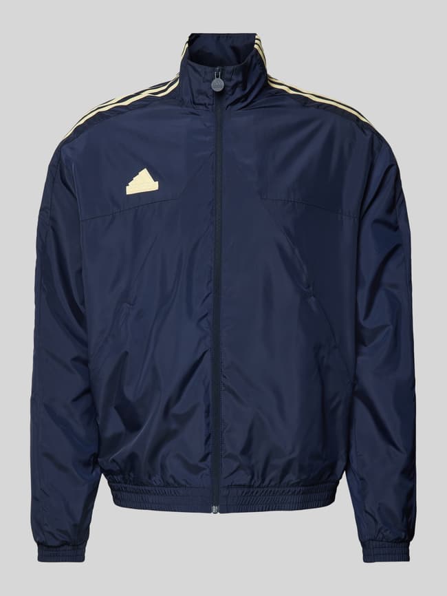 Adidas sweatjacke dunkelblau on sale