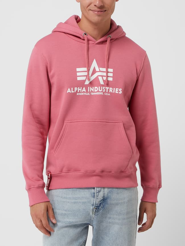 Alpha industries hoodie on sale pink