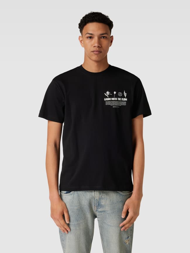 TOM TAILOR Denim Herren T-Shirt – Relaxed Fit Mit Großem Foto-Print, Weich & Lässig