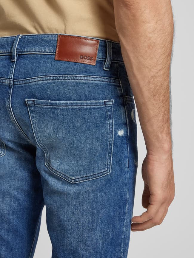 BOSS Orange Regular Fit Jeans im 5-Pocket-Design Modell 