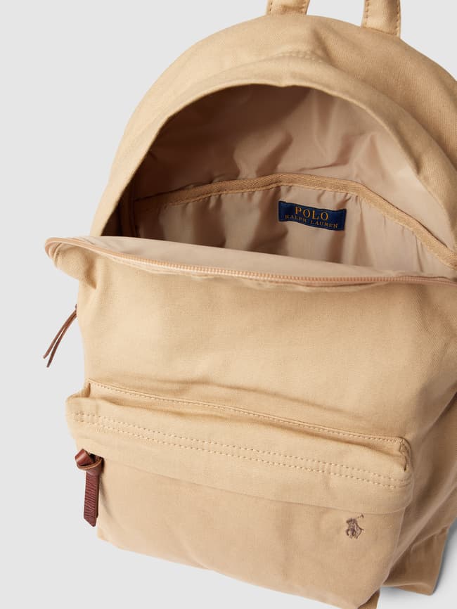 Polo Ralph Lauren Rucksack mit Label-Detail (beige) online kaufen