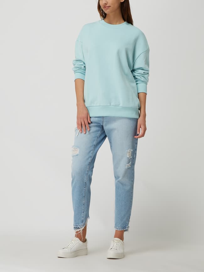 Rich Royal Oversized Sweatshirt aus Bio Baumwolle mint online