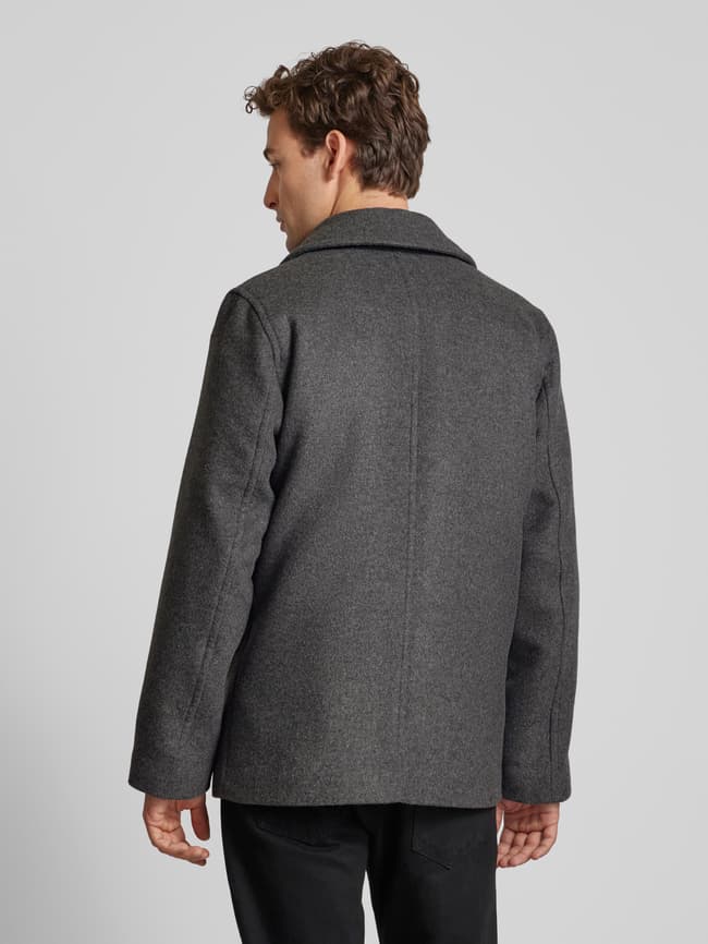 Slim Fit Herren Cabanjacke Schwarz Marc O'Polo Regular Fit