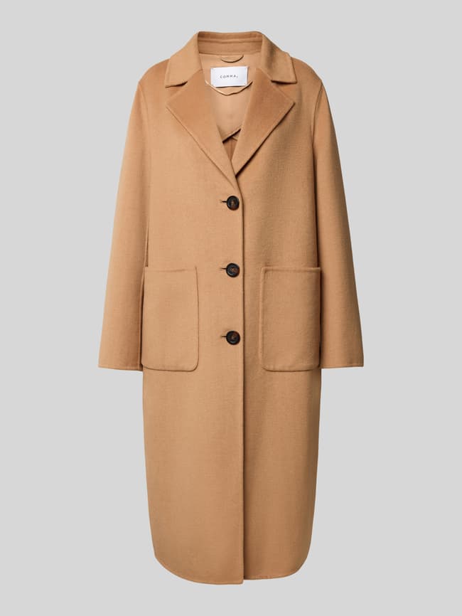 Damen Mantel Comma Mantel Orange Comma Mantel Mit