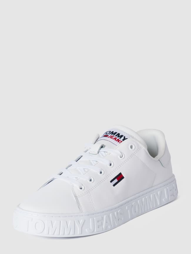 Tommy Jeans Sneaker mit Label-Details (weiss) online kaufen 