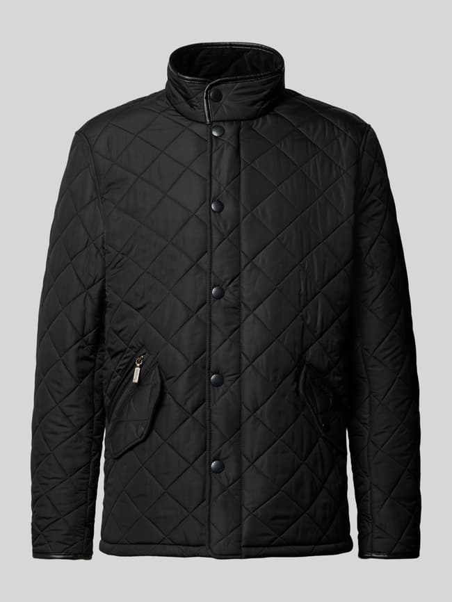 Barbour Regular Fit Steppjacke mit Pattentaschen Modell 'POWELL