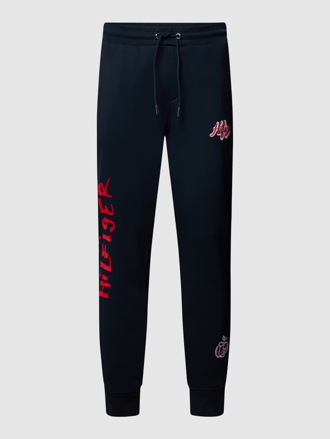 Tommy Hilfiger Sweatpants mit Label-Stitching (marine) online kaufen