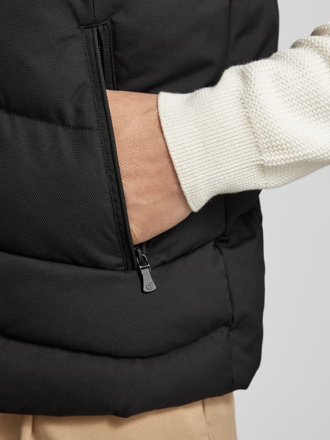 Wellensteyn Regular Fit Steppweste mit Label-Applikation Modell