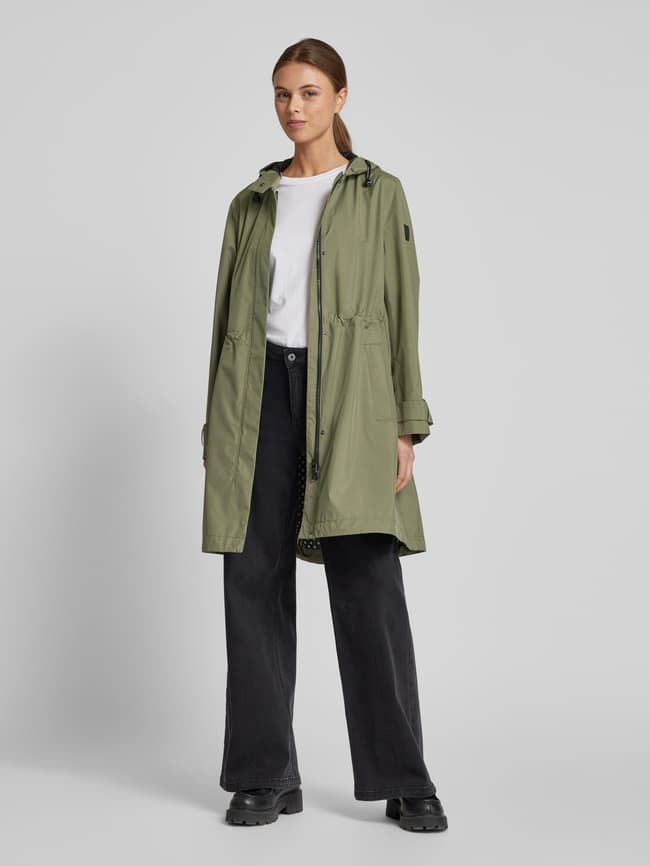 Marc Cain Mantel mit Kapuze (oliv) online kaufen