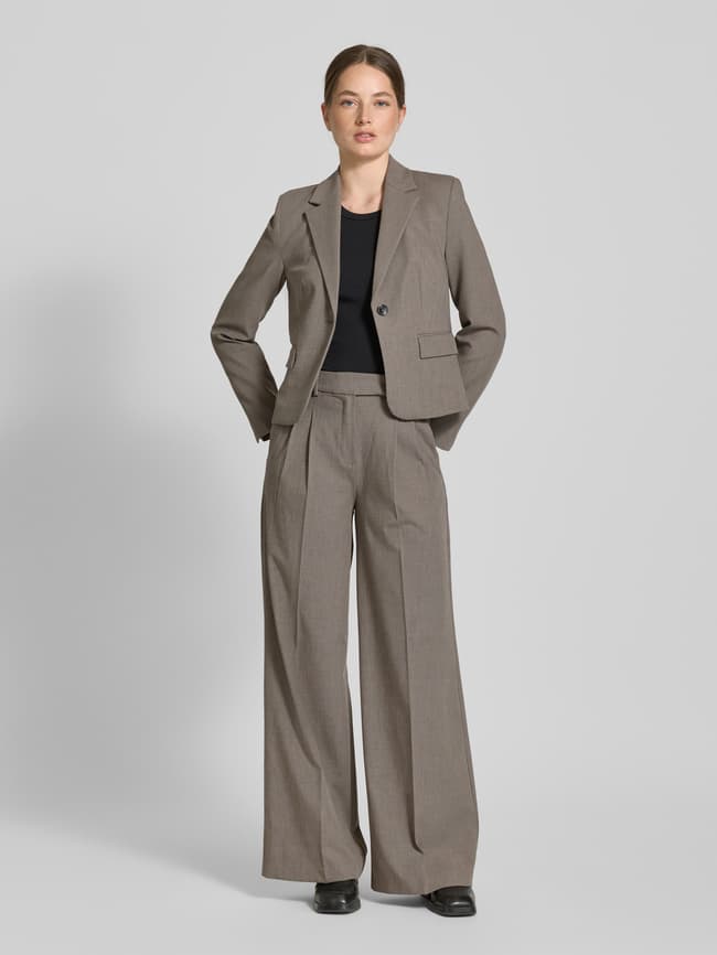 Mango Blazer mit Reverskragen Modell 'HELENA' (mittelbraun) online