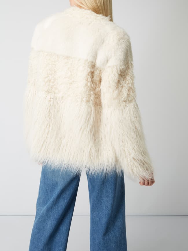 MARC CAIN FAUX FUR JACKET マークケイン（Marc Cain faux fur jacket 