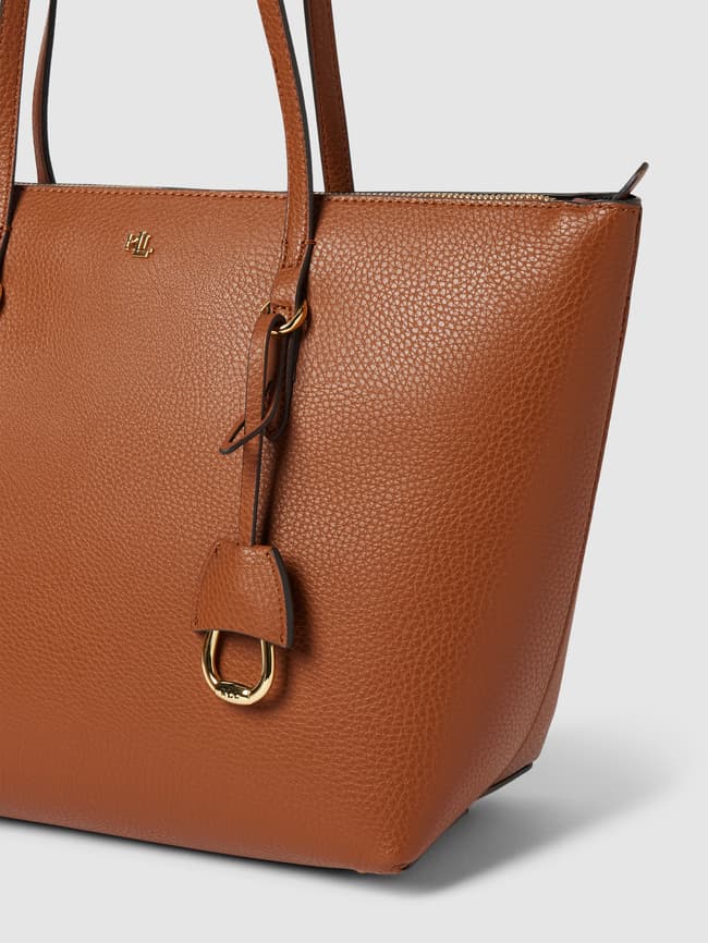 Lauren Ralph Lauren Tote Bag mit Applikation Modell 'KEATON