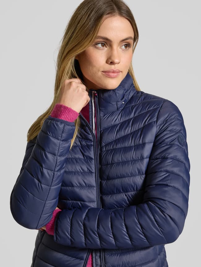 Fuchs Schmitt Steppjacke mit Zweiwege-Reißverschluss (marine