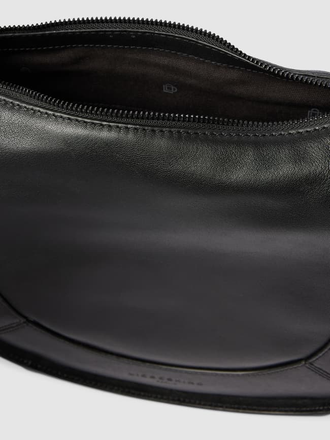 LIEBESKIND BERLIN Saddle Bag mit Label-Detail Modell 'ALMA' (rauchblau)  online kaufen