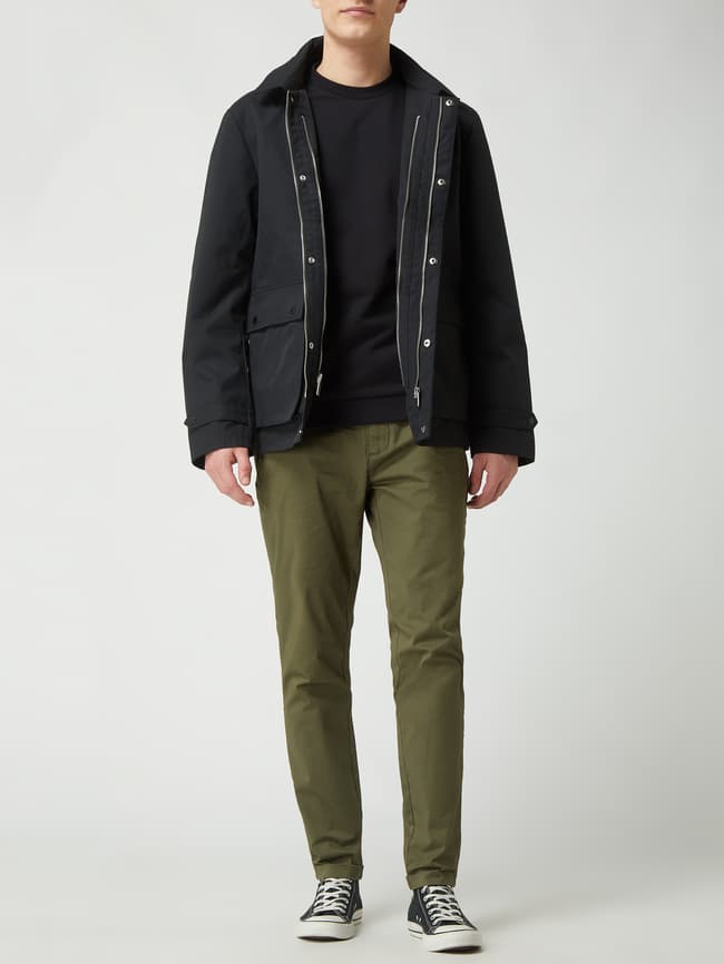 Esprit Collection Jacke mit abnehmbarer Kapuze (black) online kaufen