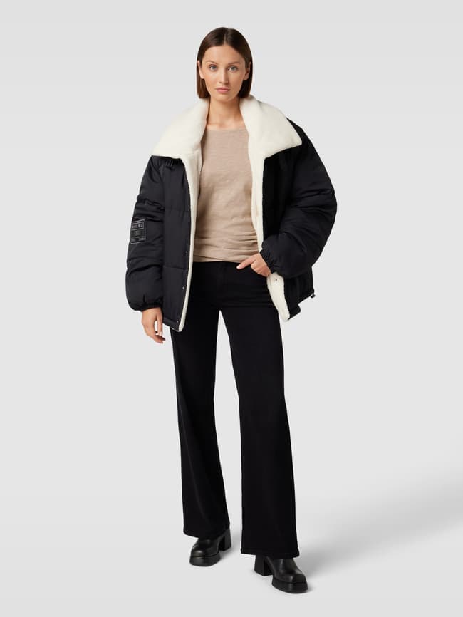 Aviator Jacket Jacke Shearling Damen Aviator Jacket Karo Kauer