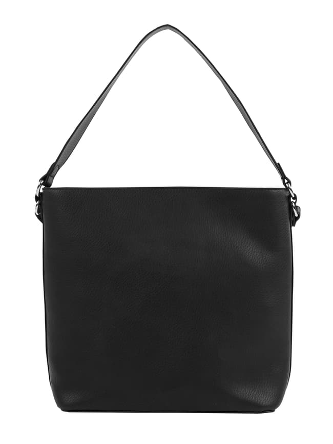 Shoulder Bag Handtasche Klein Leder Schwarz LuxusKollektion
