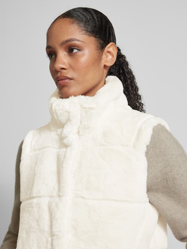 Weste Monari Kunstfell Jacke Monari Weste Aus Kunstfell (sand