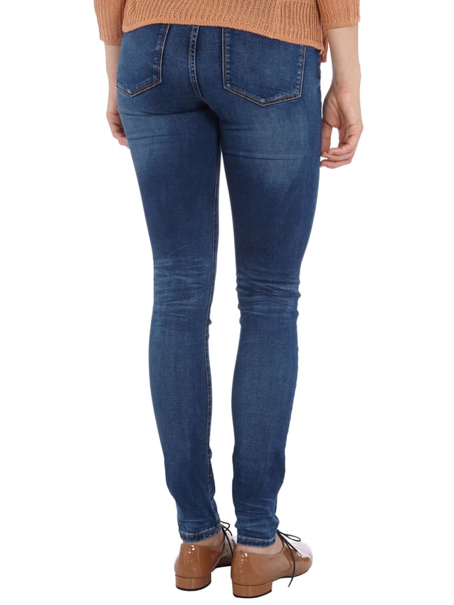 Tommy Hilfiger Skinny Fit Jeans im Stone Wash (jeansblau) online  