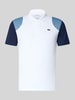 Lacoste Sport Regular Fit Sport-T-Shirt im Colorblock-Design Weiss