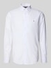 Tommy Hilfiger Regular Fit Freizeithemd aus reiner Baumwolle Weiss