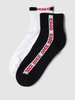 HUGO Socken im 2er-Pack Modell 'SIDE TAPE' Black