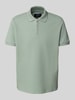 MCNEAL Poloshirt mit kurzem Reißverschluss Lind
