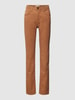 Brax Hose im 5-Pocket-Design Modell 'Mary' Cognac