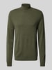 MCNEAL Strickpullover mit Rollkragen Khaki Melange