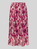 ZABAIONE Midirok in geplooide look, model 'Ela' Fuchsia