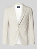 MCNEAL Slim Fit 2-Knopf-Sakko mit Viskose-Anteil Beige