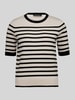 Betty Barclay Regular Fit Pullover aus Viskose-Mix mit 1/2-Arm Black
