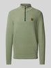 PME Legend Strickpullover mit Label-Detail Mint