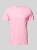 s.Oliver RED LABEL T-Shirt mit Label-Print Rosa