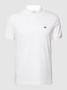 Lacoste Poloshirt mit Logo-Stitching Weiß